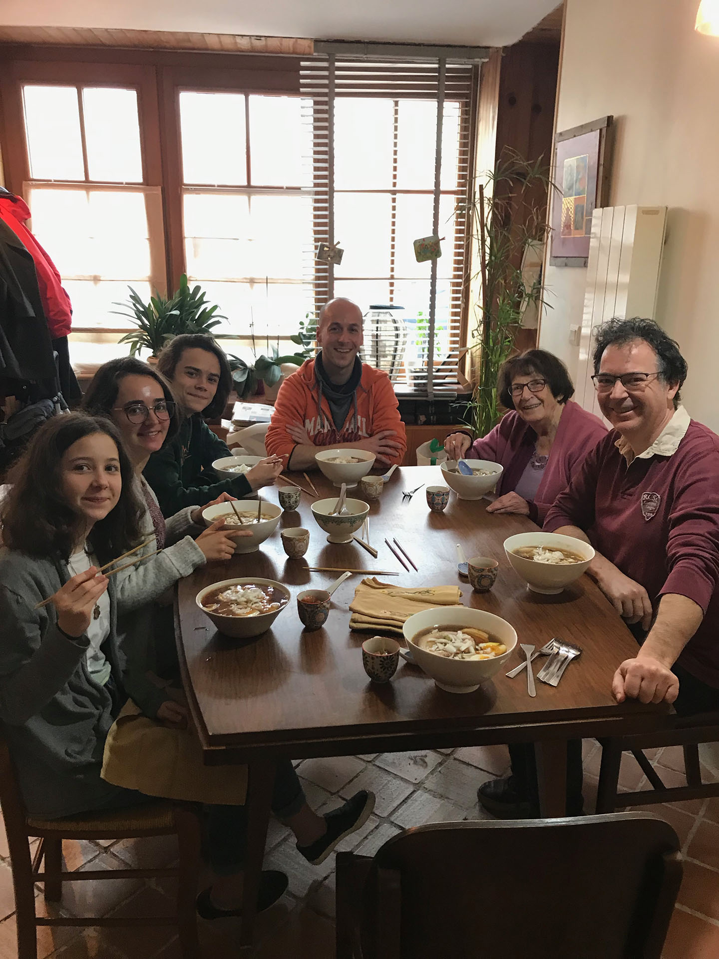 2019 Hélène repas en famille